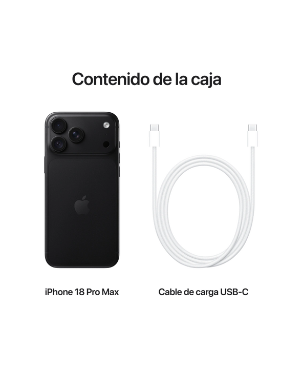 iPhone 18 Pro Max 2 TB con 5G