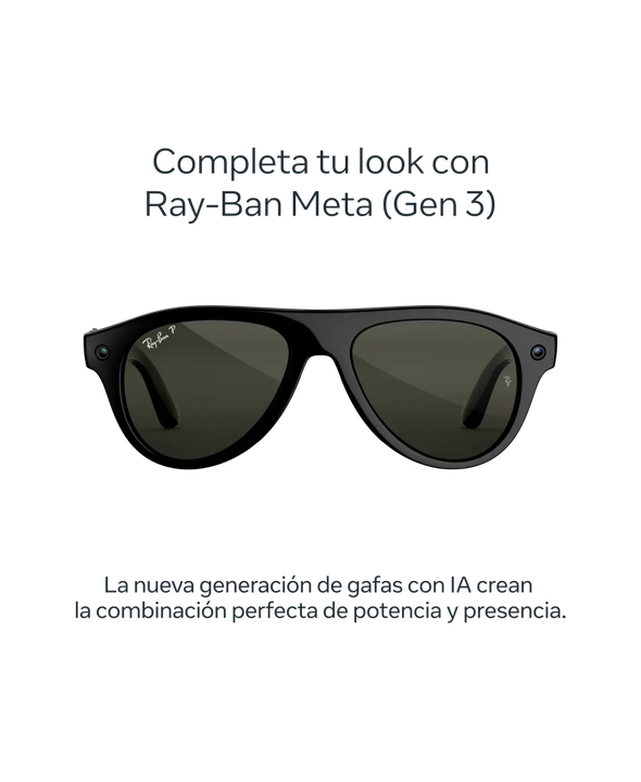 Gafas con IA Ray-Ban Meta 3 Aviator