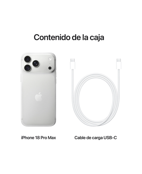 iPhone 18 Pro Max 256 GB con 5G