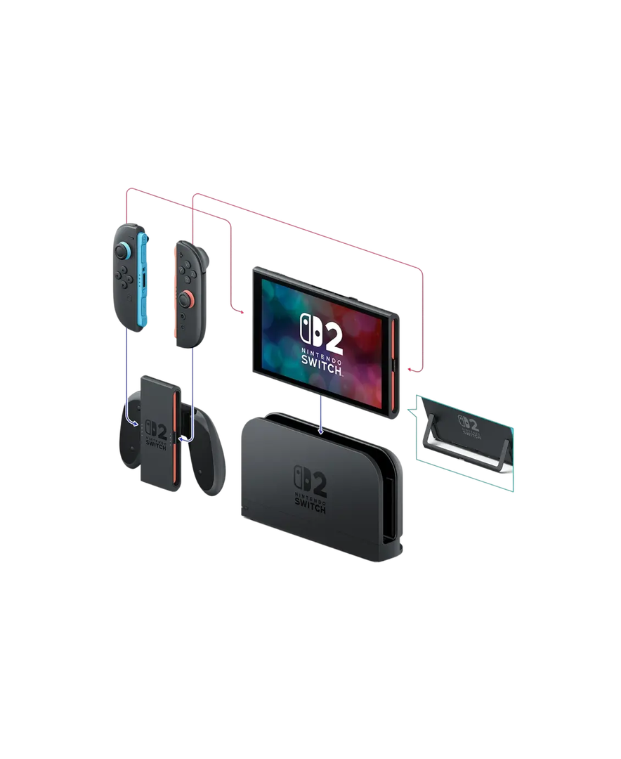 Switch 2 con Super Mario Bros Wonder, , large