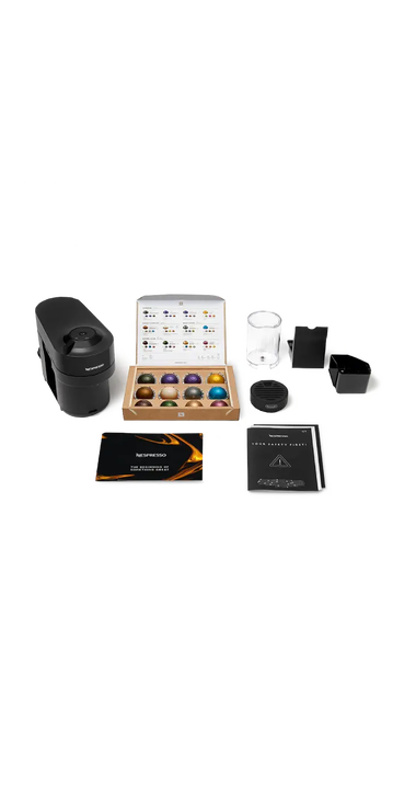 Cafetera c&aacute;psulas Vertuo POP + Aeroccino Km0