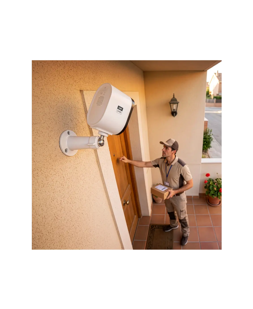 C&aacute;mara de videovigilancia LARES 3K Panel Solar, , large