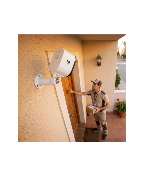 C&aacute;mara de videovigilancia LARES 3K Panel Solar