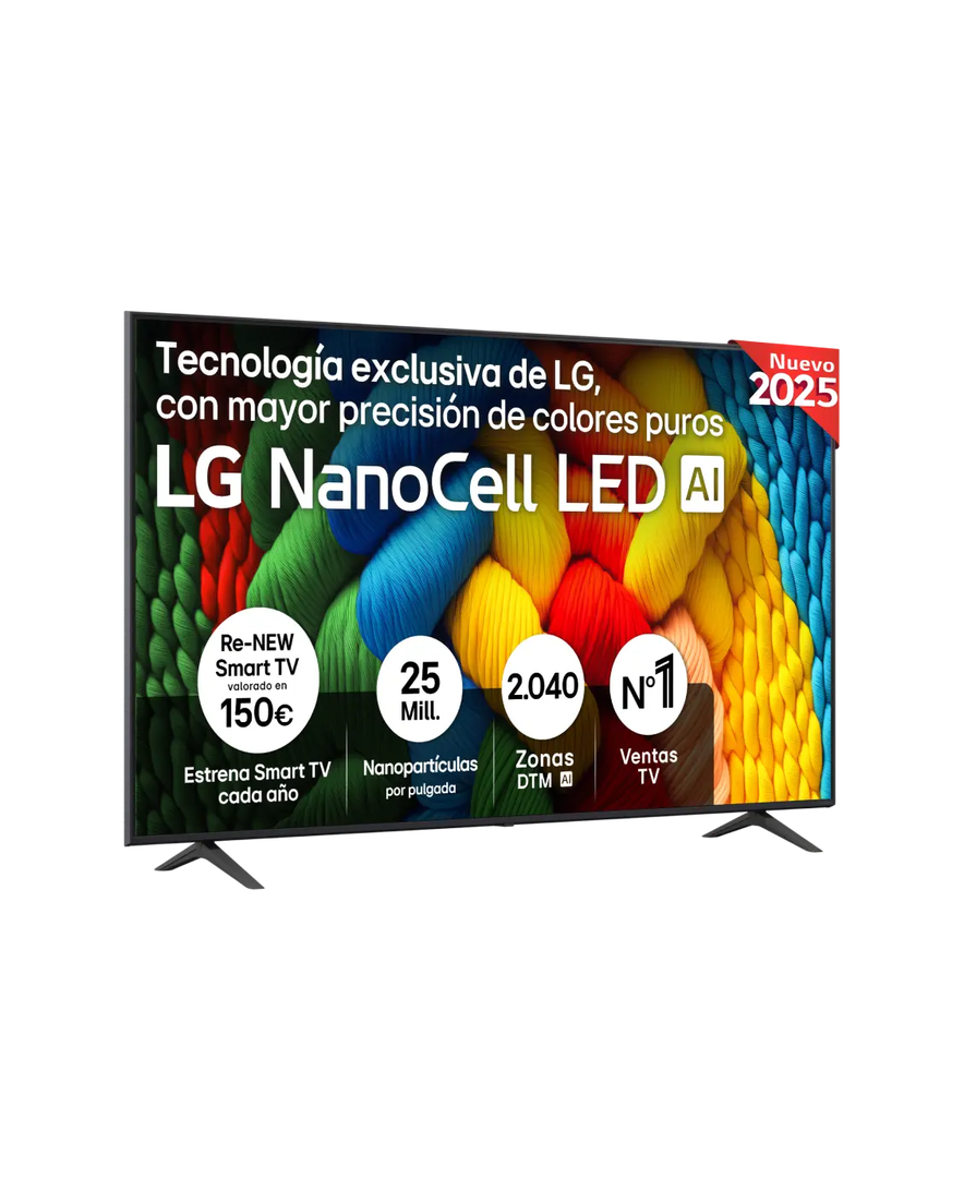 Televisor 75 Smart TV Nano80 4K
