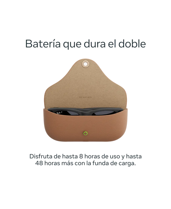Gafas con IA Ray-Ban Wayfarer Gen 2 mate negro