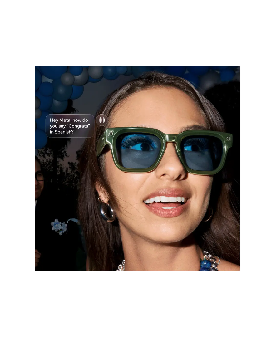 Gafas con IA Adventurer Classic negro, , large