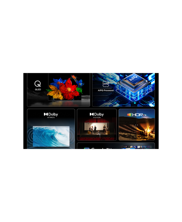 Televisor 43 Smart TV 43T69C QLED 4K