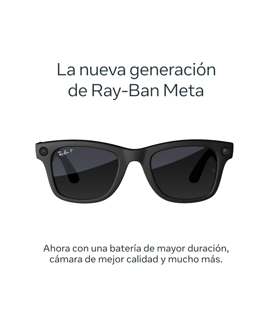 Gafas IA Ray-Ban Wayfarer mate negro, , large