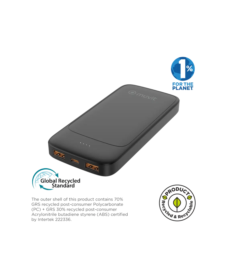 Power Bank 10000 mAh USB A2 4A USB C, , large
