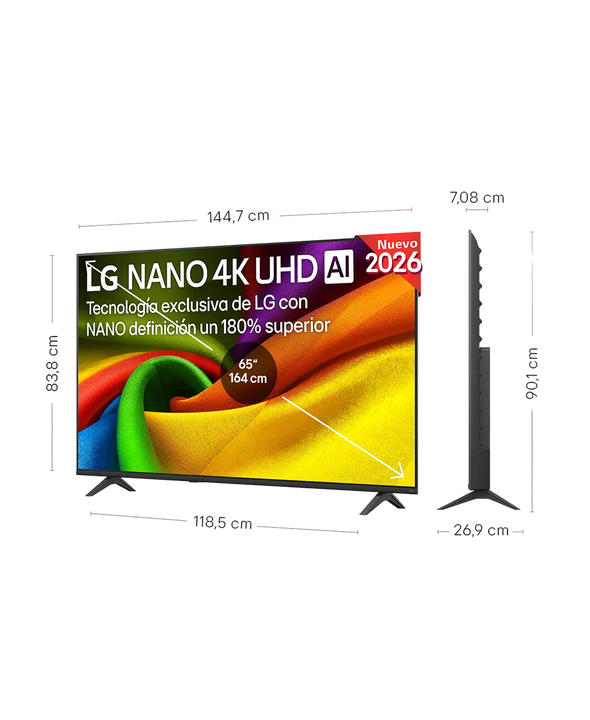 Televisor 65 Smart TV NU85 4K