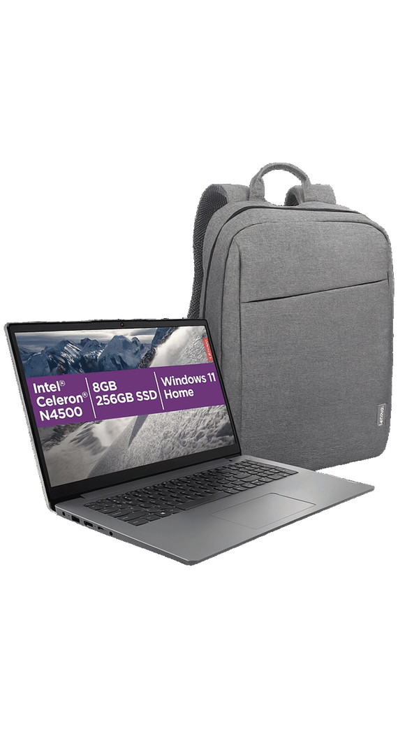 Ideapad 1 Celeron N4500 y mochila Ideapad 1 Celeron N4500 y mochila