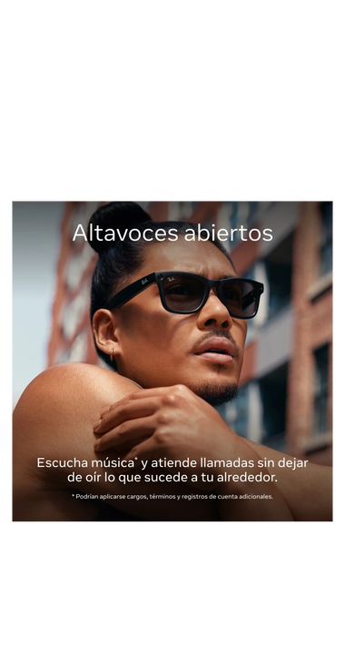 Gafas con IA Ray-Ban Meta Wayfarer Km0