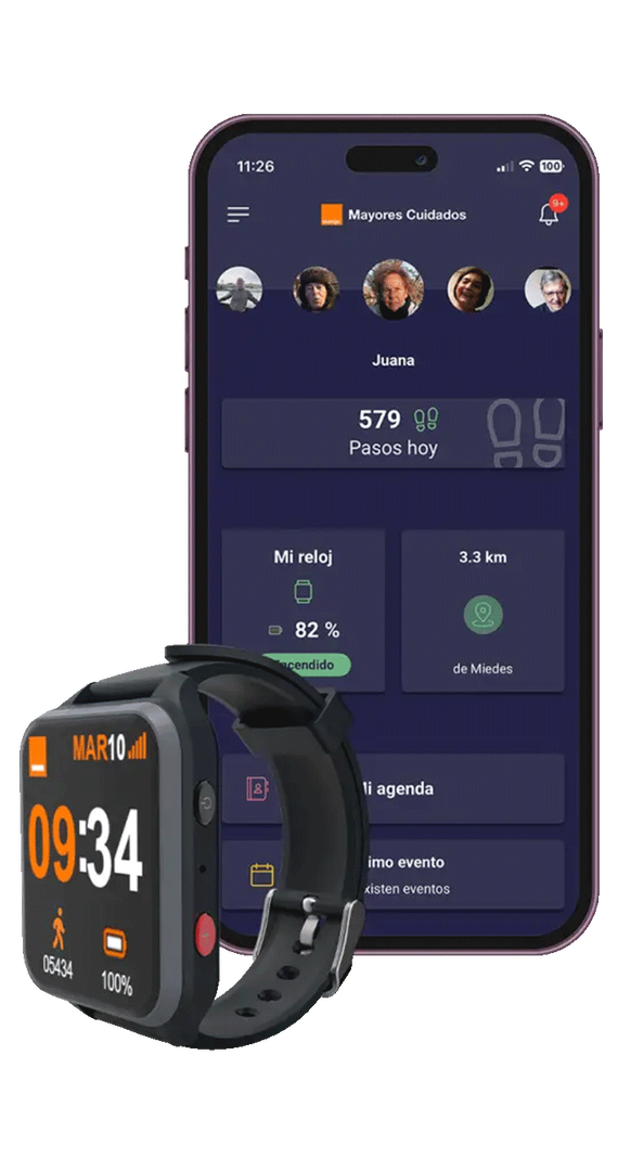 Reloj Mayores Cuidados, , large