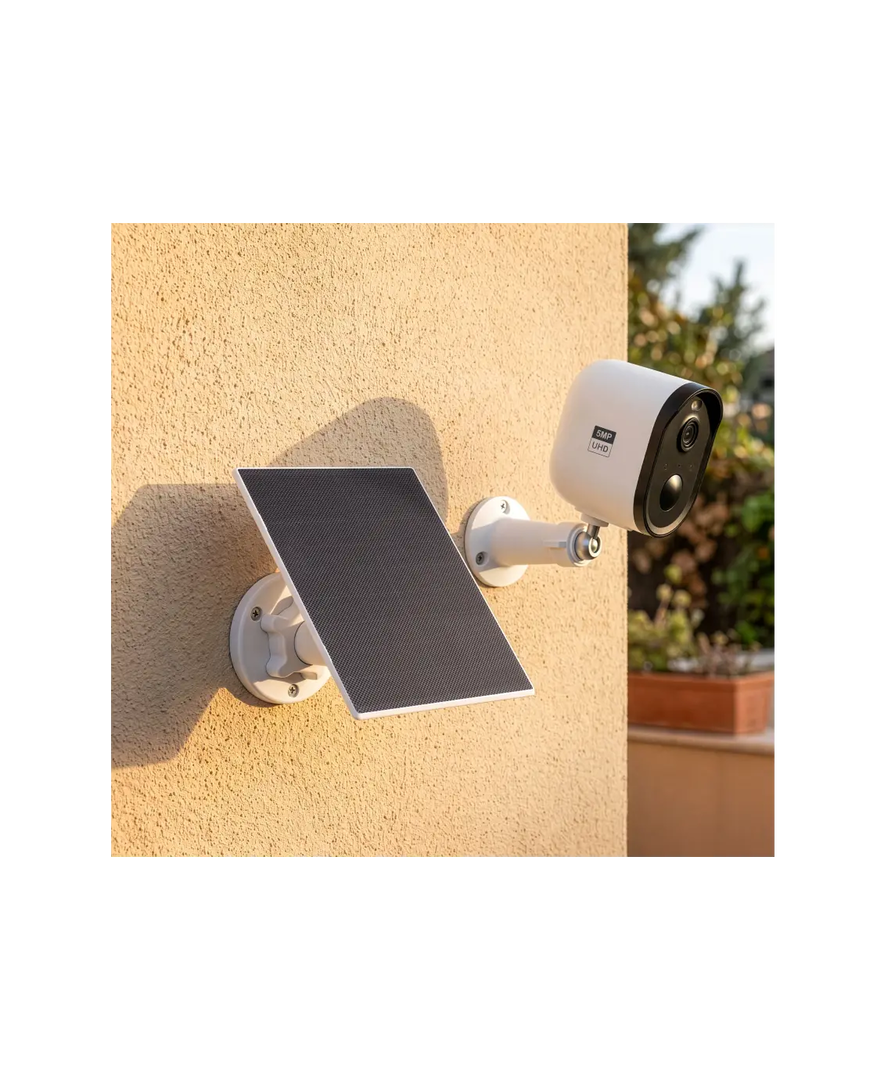 C&aacute;mara de videovigilancia LARES 3K Panel Solar, , large