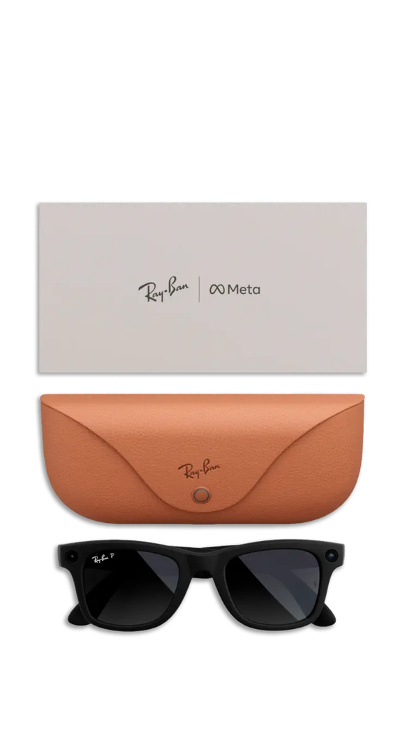 Gafas IA Ray-Ban Meta Wayfarer cristal gris Km0, , large
