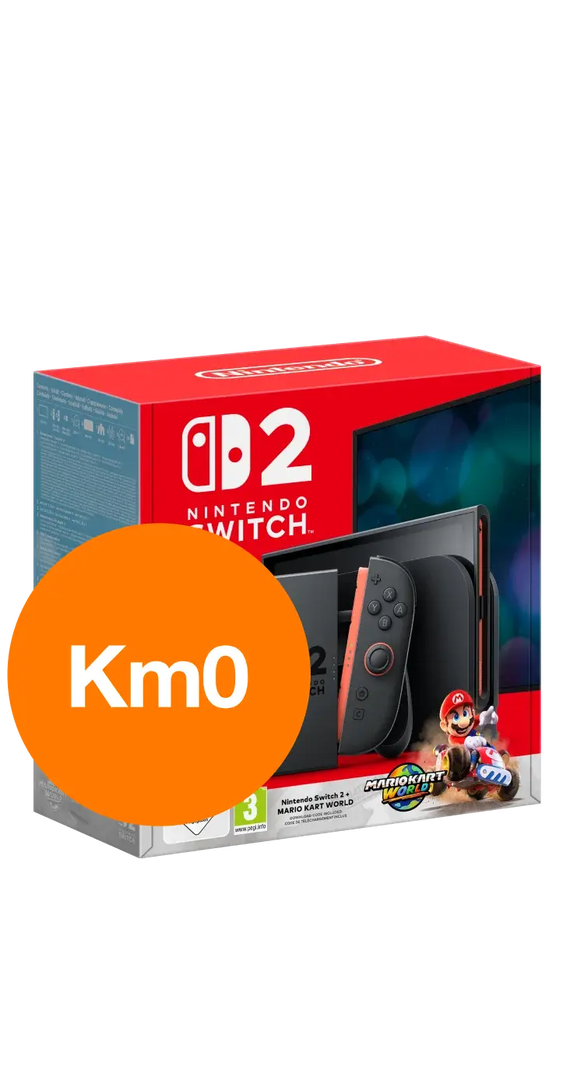 Switch 2 con Mario Kart World Km0