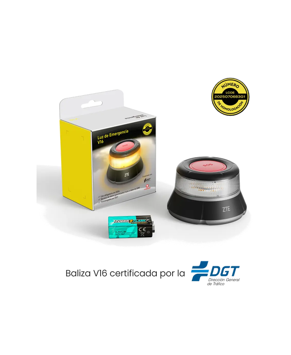 Baliza conectada DGT 2025