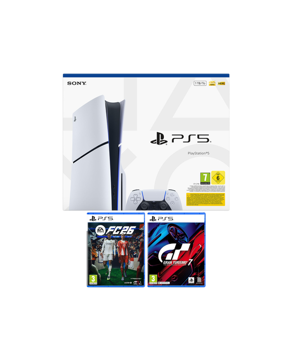 Pack PlayStation 5 + FC 26 + GT7
