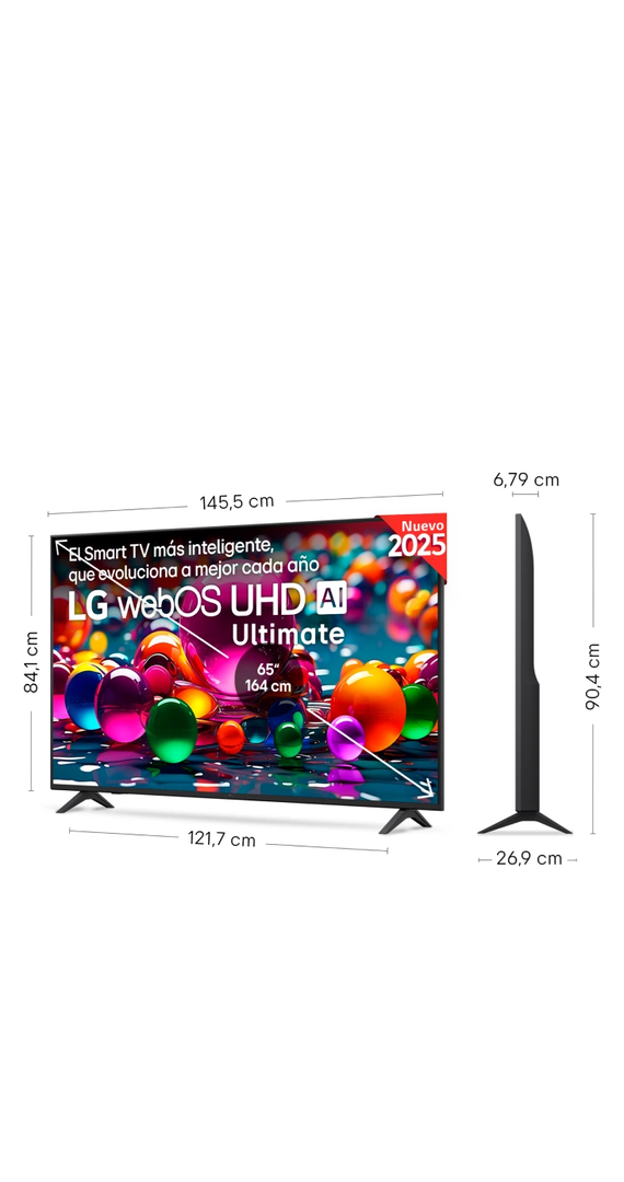 Televisor 65 Smart TV UA75 4K Km0, , large