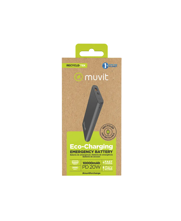 Power Bank 10000 mAh USB A2 4A y USB C Power Bank 10000 mAh USB A2 4A y USB C