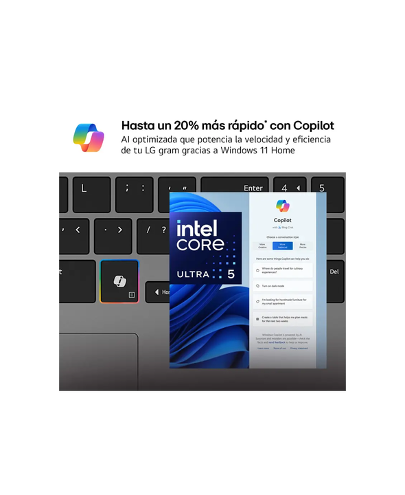 gramBook 15 115U 16 GB + 512 GB