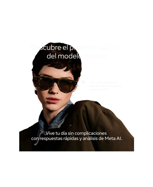 Gafas con IA Ray-Ban Meta 3 Aviator