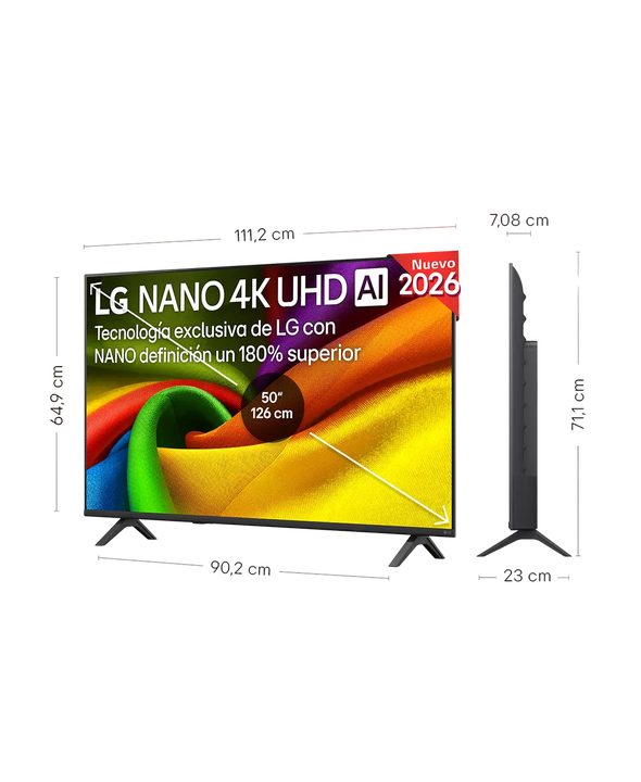 Televisor 50 Smart TV NU85 4K
