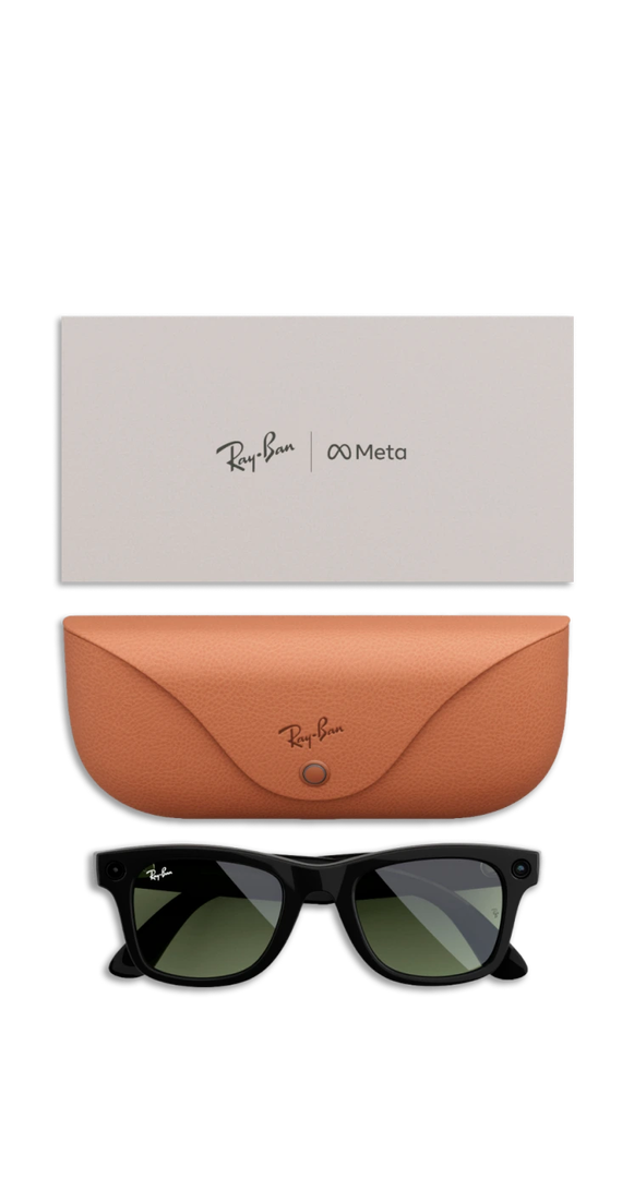 Gafas IA Ray-Ban Meta Wayfarer cristal verde Km0, , large