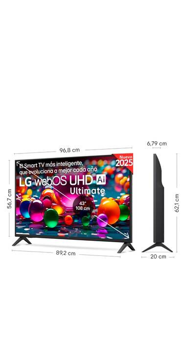 Televisor 43 Smart TV UA75 4K Km0