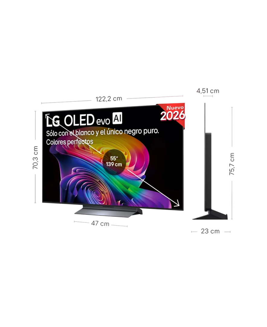 Televisor 55 Smart TV OLED 55C66LB 4K, , large