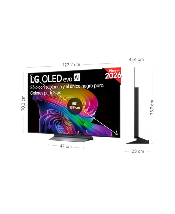 televisor 55 Smart TV OLED 55C66LB 4K
