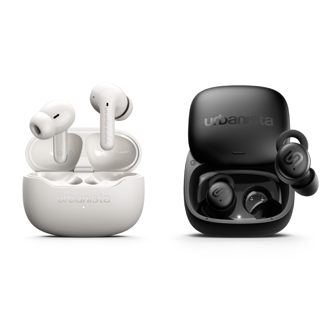 Auriculares Palermo White + Porto Black