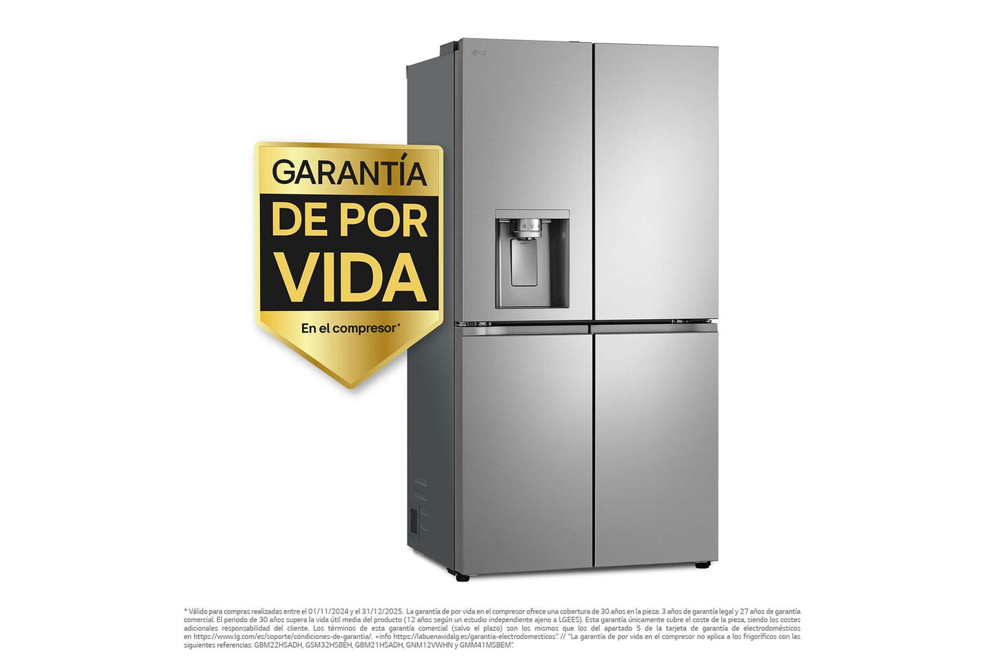 Frigor&iacute;fico Side by Side GML960PYBE  641L  Inox
