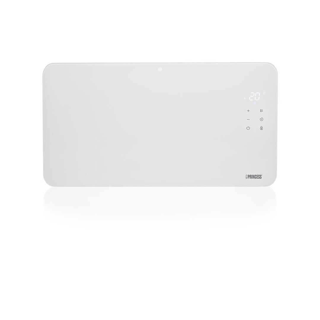 El Princess 348416 es un calefactor elegante e inteligente ideal para cualquier hogar moderno. Su potente rendimiento y control a trav&eacute;s de app ofrecen una experiencia de calefacci&oacute;n c&oacute;moda y personalizada.