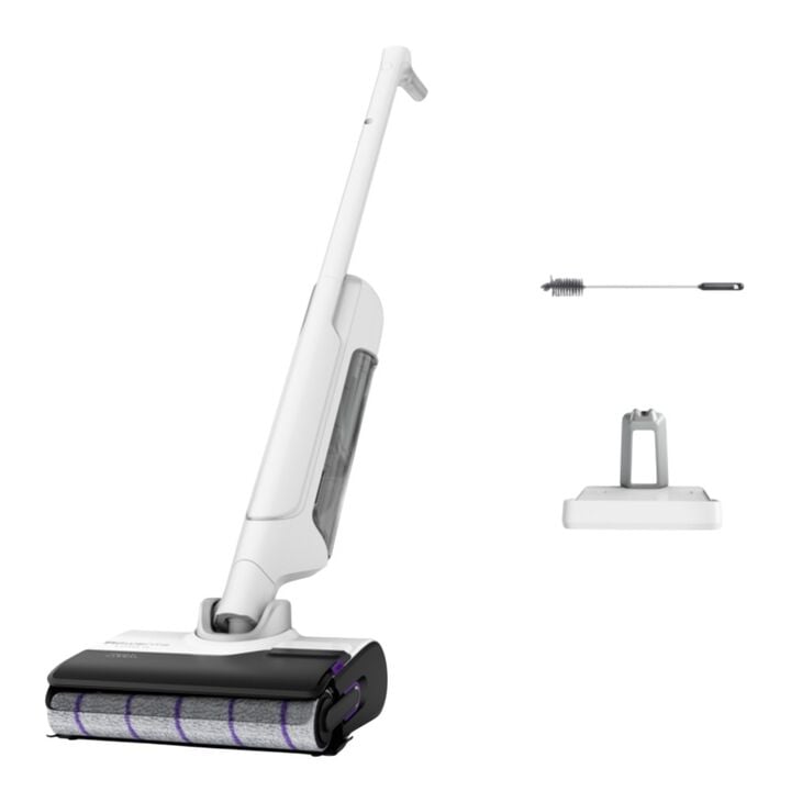 La fregona eléctrica sin cable con tecnología Wet & Dry para una limpieza óptima y en profundidad en un abrir y cerrar de ojos La fregona eléctrica sin cable con tecnología Wet & Dry para una limpieza óptima y en profundidad en un abrir y cerrar de ojos