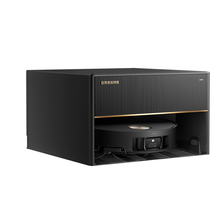 El robot  aspirador X50 Master redefine la limpieza con un diseño elegante y versátil. Su estación base de 24,9 cm se integra sin esfuerzo en tu hogar para mantener todo ordenado y proteger los muebles. Elude los obstáculos, se mueve por debajo de muebles bajos y aborda de forma experta el pelo enredado. La estación base 8 en 1 garantiza una gestión eficiente del agua y resulta constantes en todo momento.