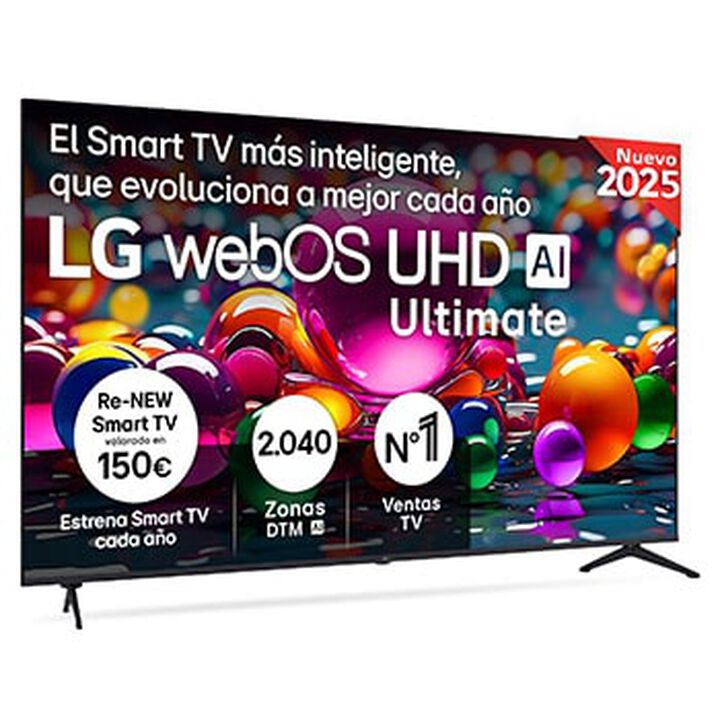 Smart TV LG UHD Ultimate AI UA75 86 pulgadas 4K 2025