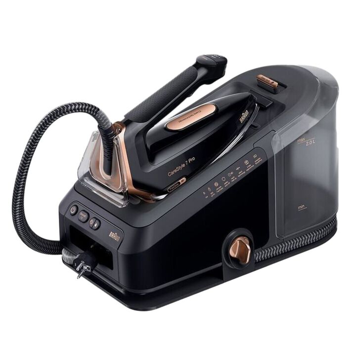 El centro de planchado Braun CareStyle 7 Pro est&aacute; dise&ntilde;ado para ofrecer un rendimiento excepcional en el planchado de prendas.