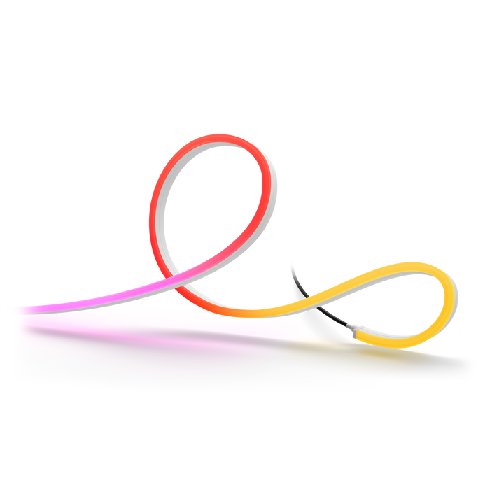 <p>Tira de Led HUE LightStrips Gradient para Exterior.</p>
<p>LED integrado RGB.</p>
<p>Bombilla incluida.</p>
<p>Bridge NO incluido.</p>
<p>A&ntilde;ade un brillo juguet&oacute;n a tu espacio de exterior con la tira de luz para exteriores Neon. La tecnolog&iacute;a Chromasync&trade; ofrece una combinaci&oacute;n precisa de colores para crear hermosos degradados en tu patio, senderos y plantas. Disfruta de una luz blanca brillante en cualquier tono natural para una iluminaci&oacute;n pr&aacute;ctica en exteriores. Las escenas de iluminaci&oacute;n personalizables y los efectos din&aacute;micos crean el ambiente perfecto para cada momento al aire libre. La instalaci&oacute;n es sencilla: con&eacute;ctala a una toma de corriente est&aacute;ndar mediante la fuente de alimentaci&oacute;n de baja tensi&oacute;n incluida o int&eacute;grala en su configuraci&oacute;n de baja tensi&oacute;n existente.</p>
<ul style="list-style-type: circle;">
<li><strong>Bombillas Compatibles:&nbsp;</strong>LED Integrado.</li>
<li><strong>Regulable:</strong>&nbsp;SI</li>
<li><strong>Cambio de Color (PowerLED):</strong>&nbsp;SI</li>
<li><strong>Adaptador de corriente incluido:</strong>&nbsp;SI</li>
<li><strong>Consumo (W)</strong>: 30</li>
<li><strong>Luminosidad (LM):</strong>&nbsp;1100 lm /m a 4000&ordm;k</li>
<li><strong>Bridge incluido:</strong>&nbsp;NO</li>
<li><strong>Largo (mm):</strong>&nbsp;10000</li>
<li><strong>Altura (mm):&nbsp;</strong>21</li>
<li><strong>Anchura (mm):</strong>&nbsp;11</li>
<li><strong>Material:&nbsp;</strong>Sint&eacute;tico</li>
<li><strong>Protecci&oacute;n IP:</strong>&nbsp;IP67 &nbsp;(fuente de alimentaci&oacute;n IP44)</li>
</ul>