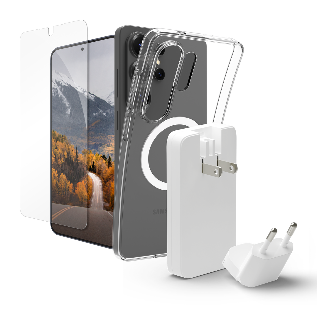 Funda Samsung S26 Ultra +protector+cargador 65W