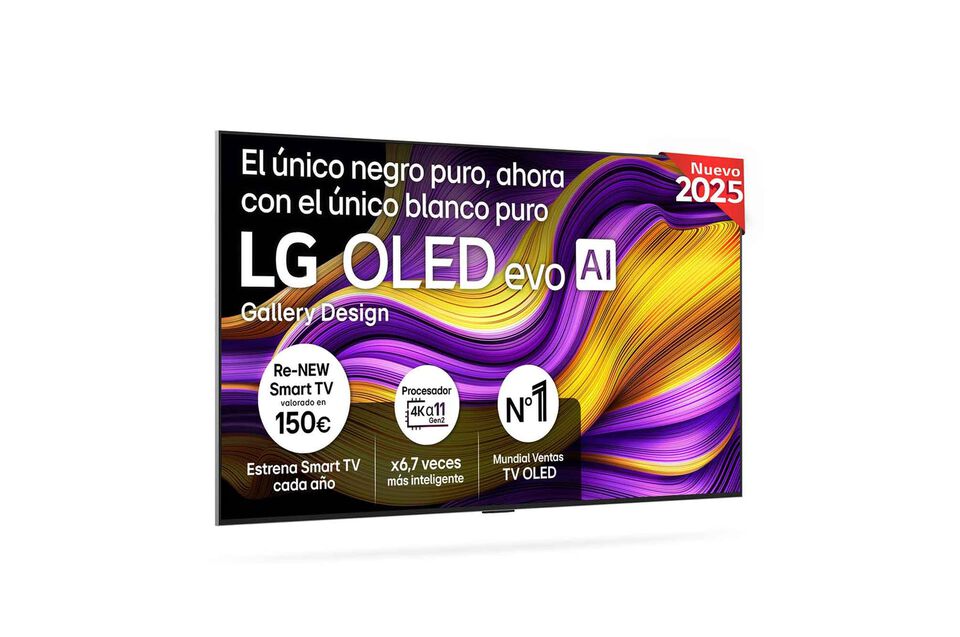Smart TV LG OLED evo AI G5 65 pulgadas 4K 2025