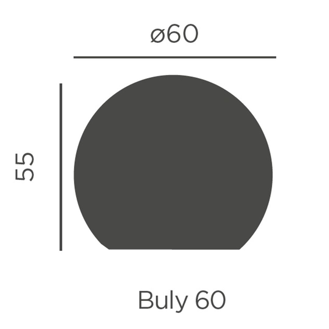 L&aacute;mpara bola Buly 60 Solar & Bater&iacute;a Luz RGBWW