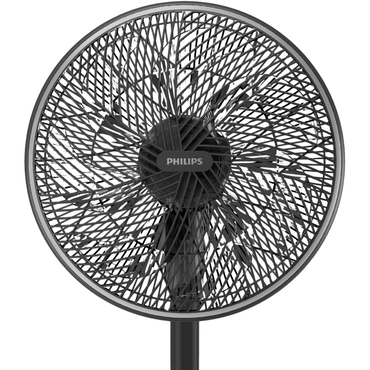 Ventilador de pie serie 3000*  Control por App Air+ * Rotación automática* Ventilador 2 en 1*  Diseño premium* Color Negro & plata