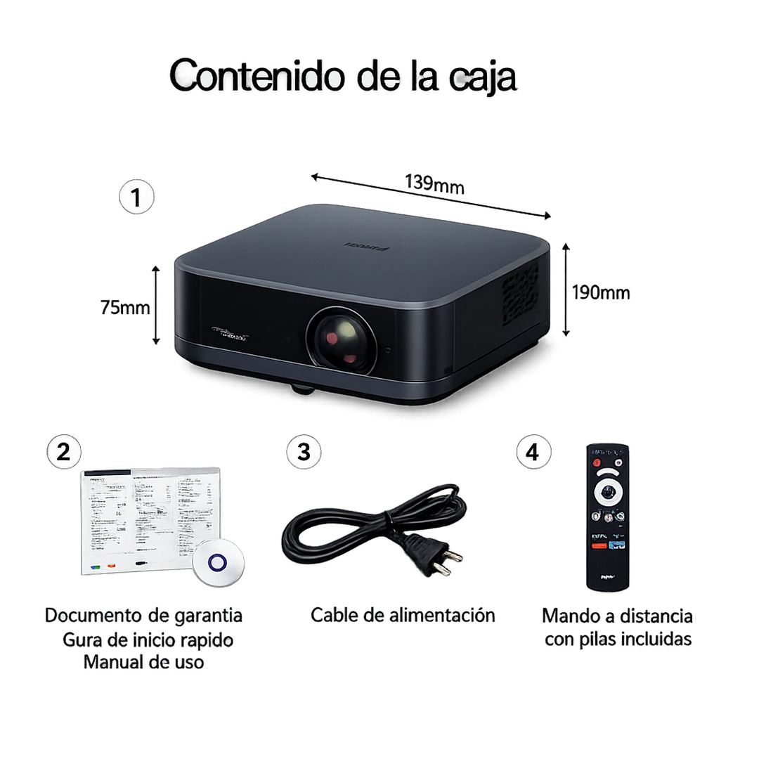 Proyector Lifestudio Pop Plus &mdash; EF-62N