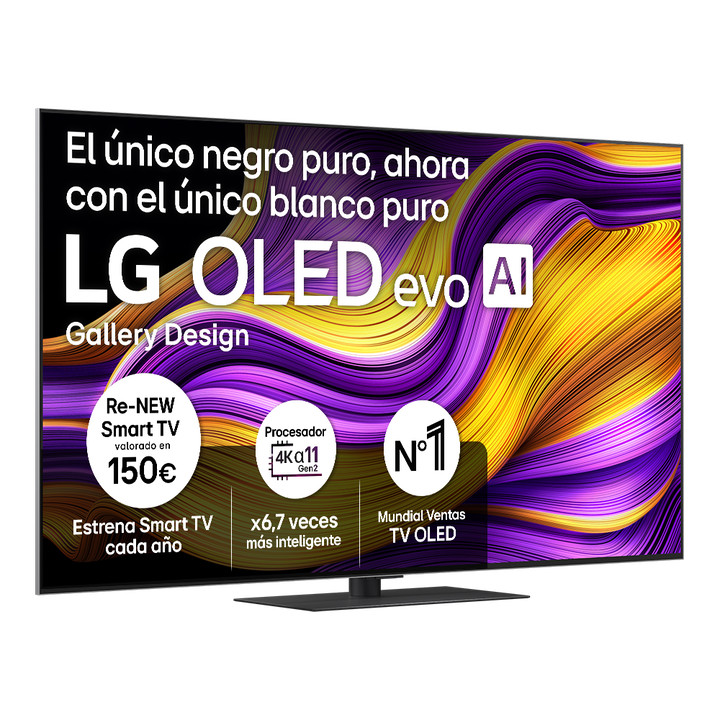 Smart TV LG OLED evo AI G5 65 pulgadas 4K 2025