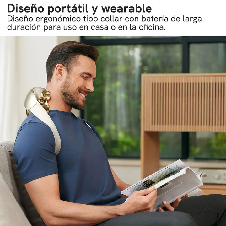 masajeador de cuello plegable profesional