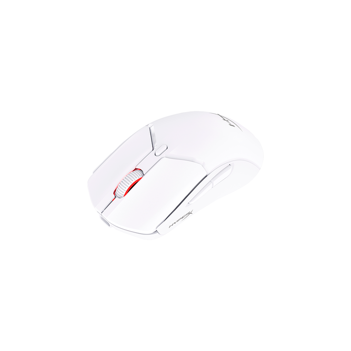 <p>HyperX Pulsefire Haste 2 Mini: rat&oacute;n gaming inal&aacute;mbrico (negro). Factor de forma: Ambidextro. Tecnolog&iacute;a de detecci&oacute;n de movimientos: &Oacute;ptico, Interfaz del dispositivo: RF Wireless + Bluetooth + USB Type-A, Resoluci&oacute;n de movimiento: 26000 DPI, Tipo de botones: Botones presionados, Cantidad de botones: 6, Tipo de desplazamiento: Rueda, Aceleraci&oacute;n (m&aacute;x.): 50 G. Iluminaci&oacute;n de color: Multi. Fuente de energ&iacute;a: Bater&iacute;as/Cable. Color del producto: Blanco</p>
<p><br></p>
