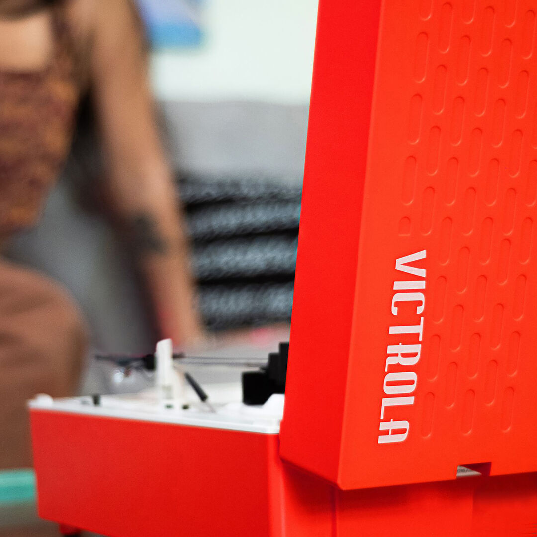 Victrola Tocadiscos maleta Re-Spin Rojo