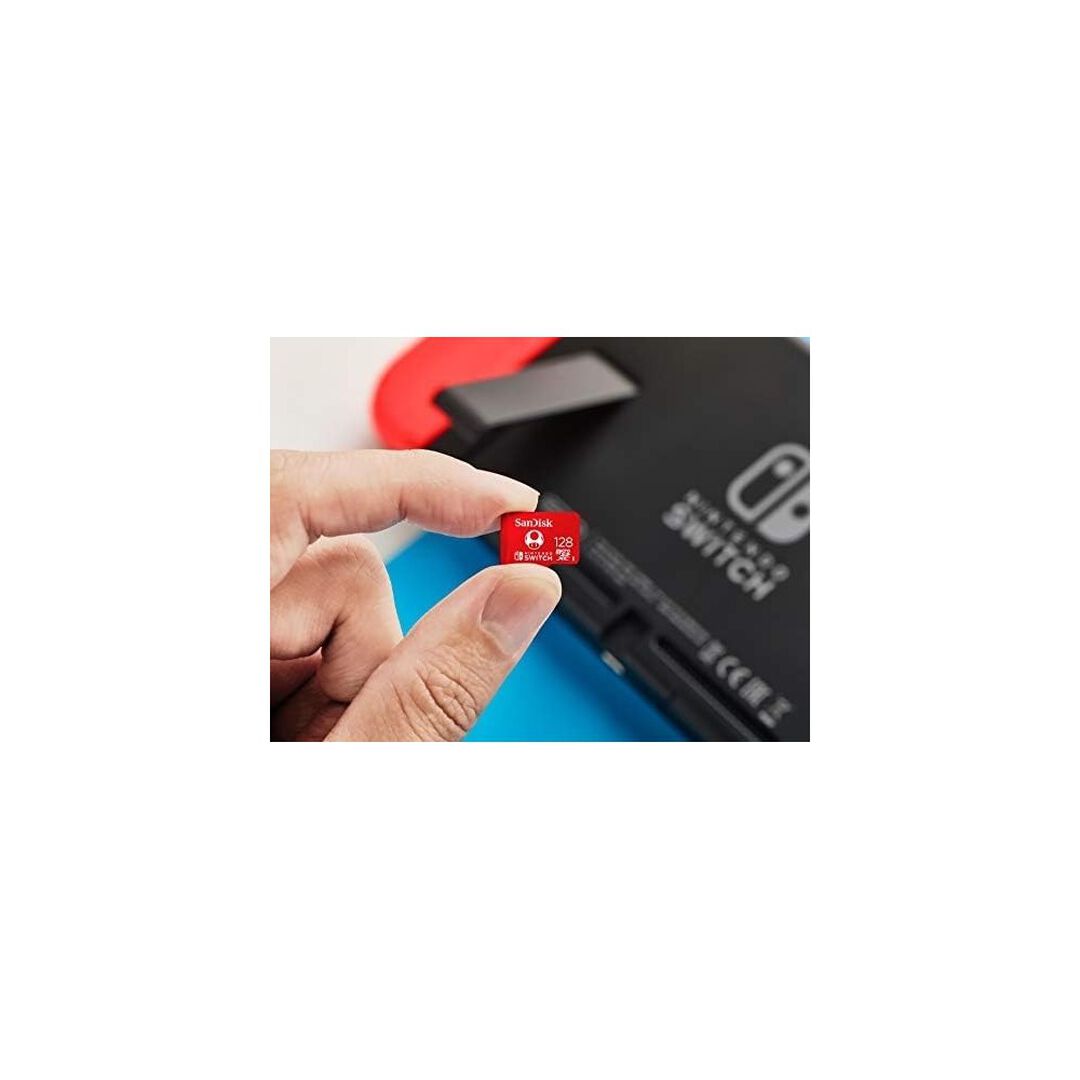Micro SDXC Sandisk128gb para Nintendo Switch-Mario