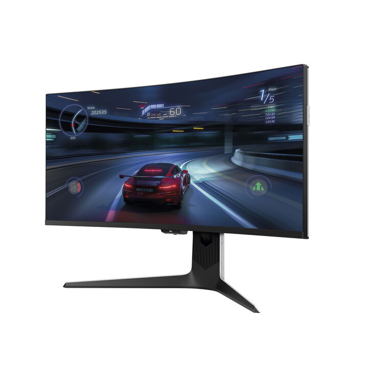"&iexcl;Eleva tu experiencia gaming y de entretenimiento al siguiente nivel! El TCL 34R83Q combina un panel curvo R1500 de 34 pulgadas (86 cm) con tecnolog&iacute;a Mini LED y QLED panor&aacute;mico, ofreciendo colores vibrantes, negros profundos y un brillo impresionante de hasta 1400 nits en HDR.

Dise&ntilde;ado para gamers exigentes y profesionales del entretenimiento, su formato ultra wide 21:9 y resoluci&oacute;n 3440x1440 te sumergen en cada partida, pel&iacute;cula o proyecto creativo. Disfruta de una frecuencia de refresco de 170 Hz y un tiempo de respuesta de 1 ms, para que cada acci&oacute;n sea fluida y sin retrasos.

Caracter&iacute;sticas destacadas:

Tecnolog&iacute;a HDR10 y pico de brillo 900 nits est&aacute;ndar / 1400 nits boost

Gran &aacute;ngulo de visi&oacute;n con revestimiento antirreflejos y certificaci&oacute;n Low Blue Light T&uuml;v Rheinland

Modos de imagen optimizados: Est&aacute;ndar, Oficina, FPS, RPG, RCG, Pel&iacute;cula, Eye Saver, E-book

Control total y conveniencia: KVM, USB-C con DP 1.4 y PD 90W, USB-A y USB-B

Conectividad avanzada: HDMI 48G (FRL), DP 1.4, HDCP 2.2, salida de auriculares

Su elegante stand by LED naranja/blanco y dise&ntilde;o curvo no solo ofrecen estilo, sino tambi&eacute;n comodidad para largas sesiones de juego o trabajo.

Transforma tu escritorio con el TCL 34R83Q, el monitor pensado para quienes buscan rendimiento, calidad visual y versatilidad en cada p&iacute;xel."